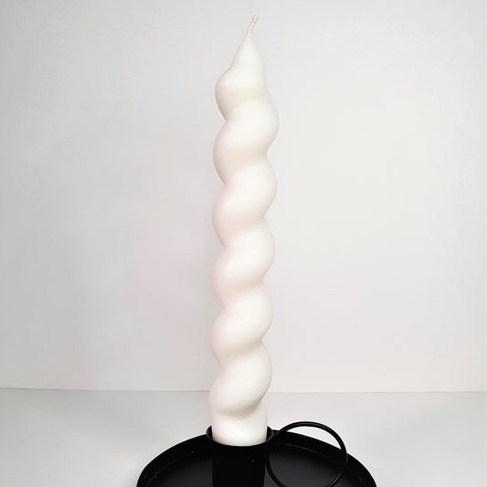 Thick twist candle