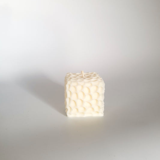 Coral box candle