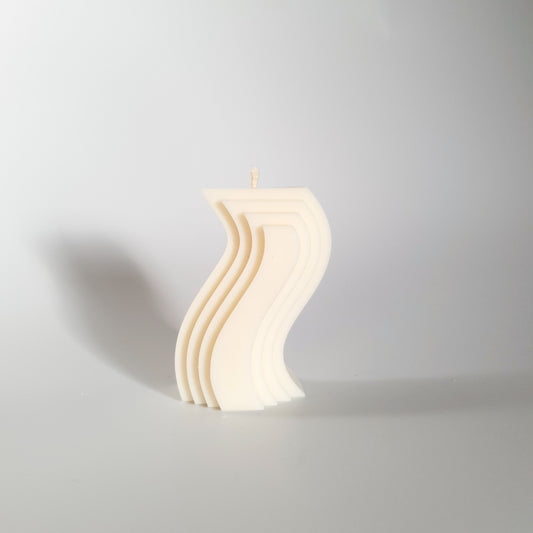 Wave candle